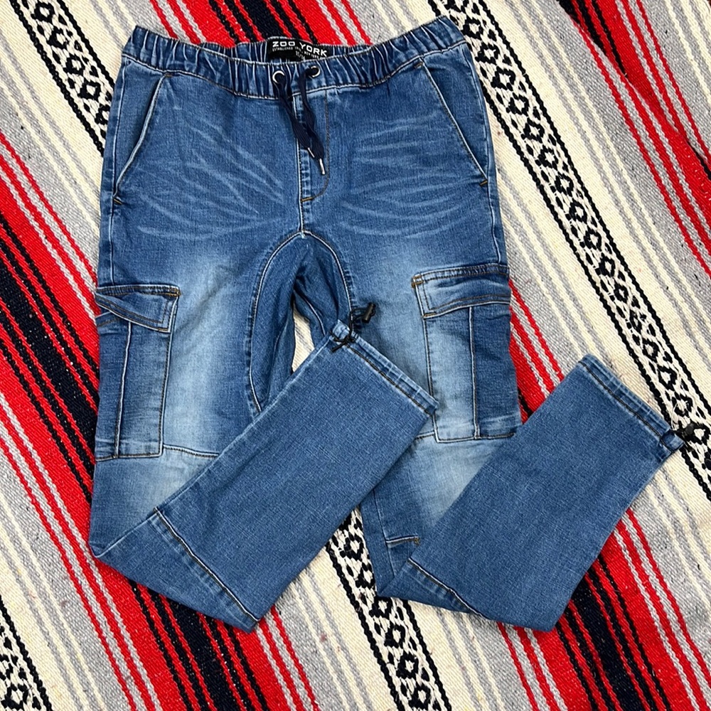 Zoo York Boys Size 15/16 Cargo Jeans